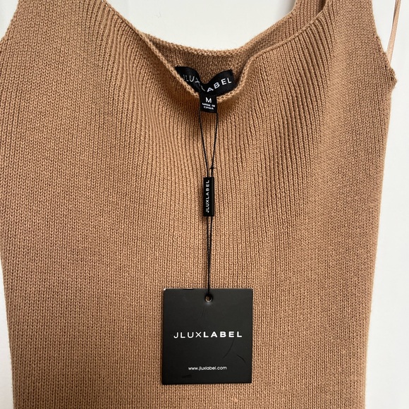 JLUXLABEL Tan Midi Dress - Picture 4 of 6